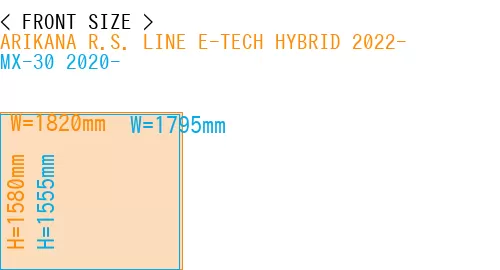 #ARIKANA R.S. LINE E-TECH HYBRID 2022- + MX-30 2020-